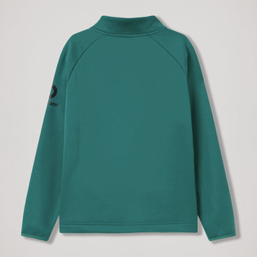 Junior Unisex Ireland 1/4 Zip Training Top Green