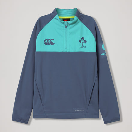 Junior Unisex Ireland 1/4 Zip Training Top Grey