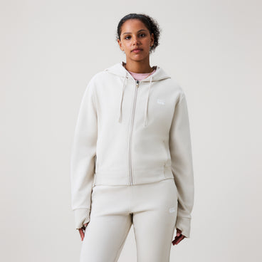 Womens Tempo+ Full-Zip Hoody Grey