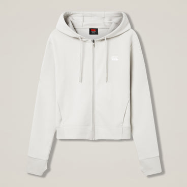 Womens Tempo+ Full-Zip Hoody Grey