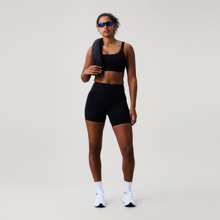 Womens Tempo+ Booty Shorts Black