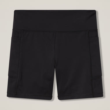 Womens Tempo+ Booty Shorts Black