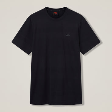 Mens Everest Knit Tech Tee Black