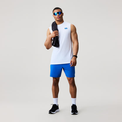 Mens Tempo+ Training Tank White