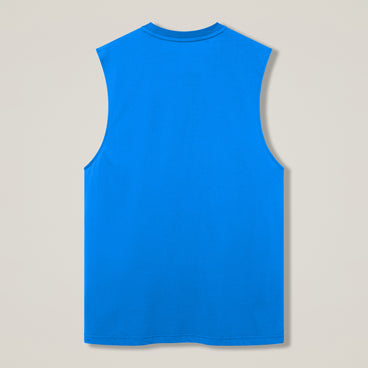 Mens Tempo+ Training Tank Blue