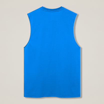 Mens Tempo+ Training Tank Blue