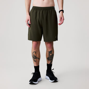Mens Tempo+ 7" Training Shorts Green