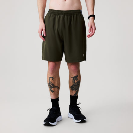 Mens Tempo+ 7" Training Shorts Green