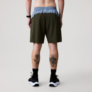 Mens Tempo+ 7" Training Shorts Green