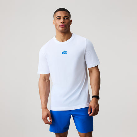 Mens Tempo+ Training Tee White