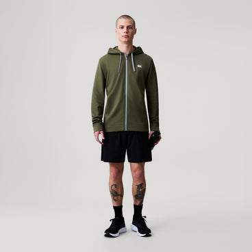 Mens Tempo+ Full-Zip Hoody Green