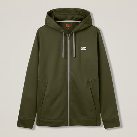 Mens Tempo+ Full-Zip Hoody Green