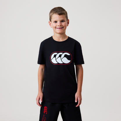 Junior Rakaia 2.0 Tee Black