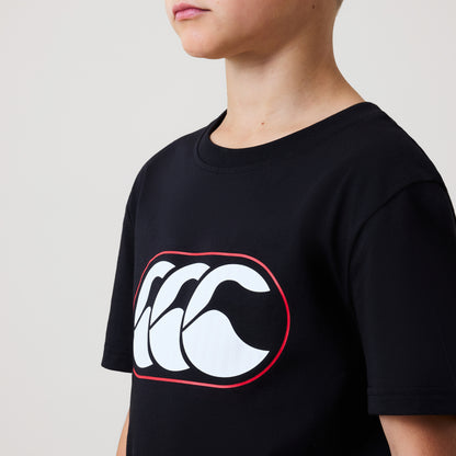 Junior Rakaia 2.0 Tee Black