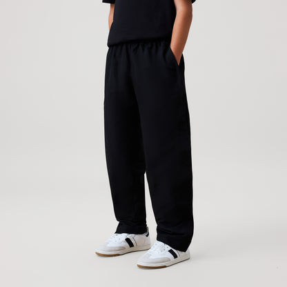 Junior Open Hem Stadium Pant Black