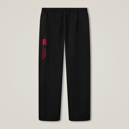 Junior Open Hem Stadium Pant Black
