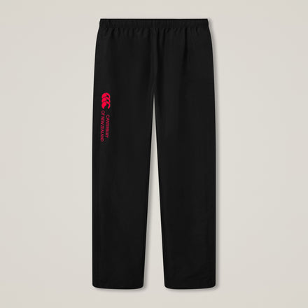 Junior Open Hem Stadium Pant Black