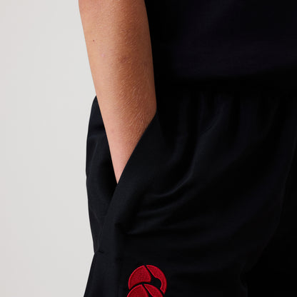 Junior Open Hem Stadium Pant Black