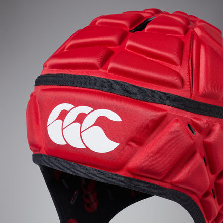 Adult Unisex Raze Headguard Red