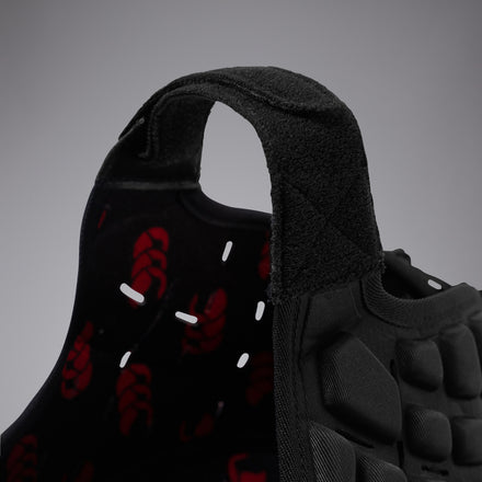 Junior Unisex Raze Headguard Black/Red