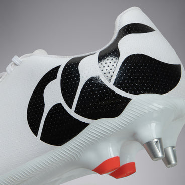 Adult Unisex Speed Raze Soft Ground Boots Black/Red/White