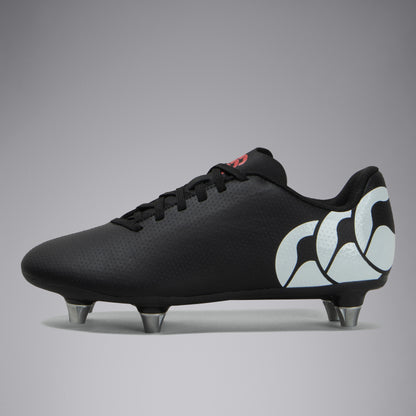 Junior Unisex Speed Razenior Soft Ground Boots Black/White