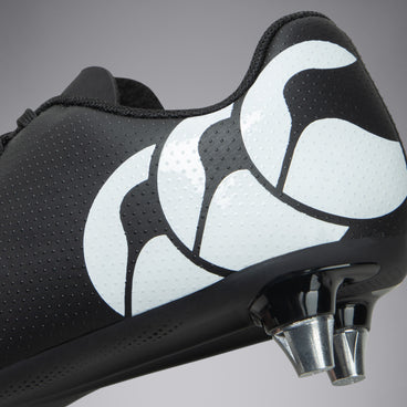Junior Unisex Speed Razenior Soft Ground Boots Black/White