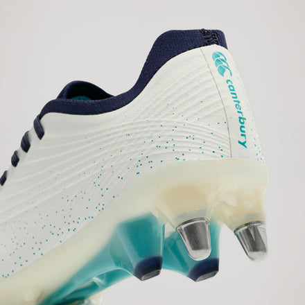 Adult Unisex Stampede Groundbreak Elite Soft Ground Boots White
