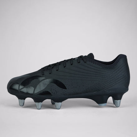 Adult Unisex Stampede Groundbreak Pro Soft Ground Boots Black/Grey