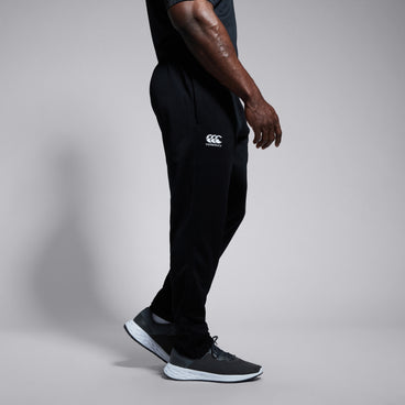 Mens Stretch Tapered Pant Black