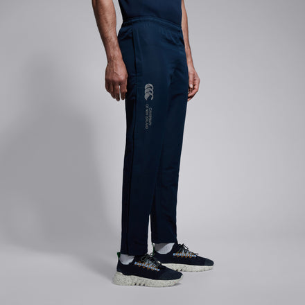Mens Tapered Open Hem Stadium Pant Navy