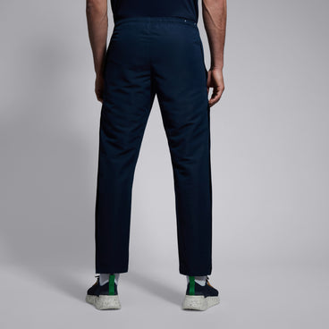 Mens Tapered Open Hem Stadium Pant Navy