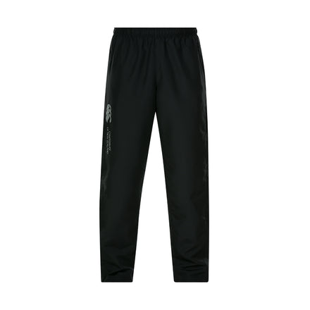 Mens Tapered Open Hem Stadium Pant Black