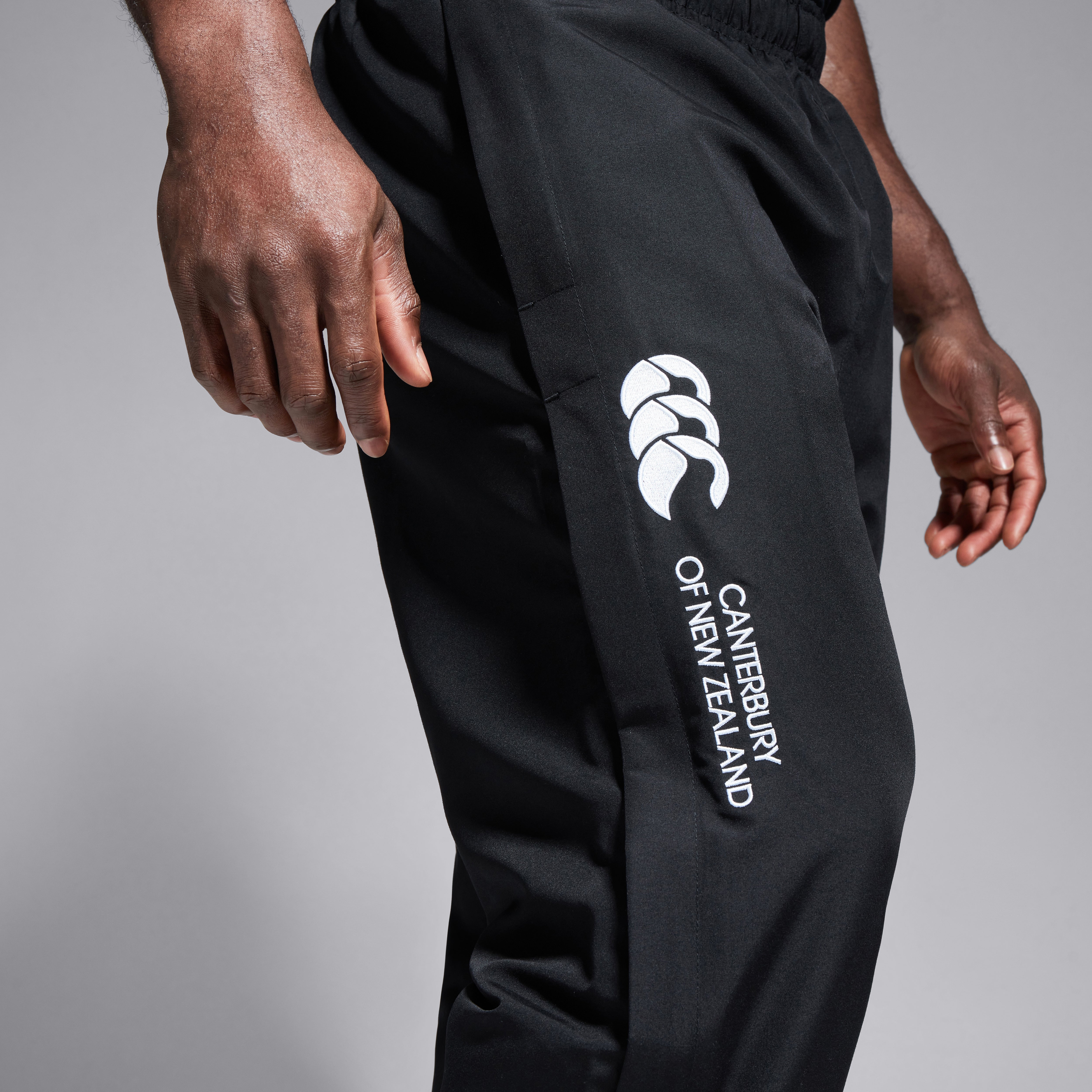 Mens Open Hem Stadium Pant Black | Black | Canterbury