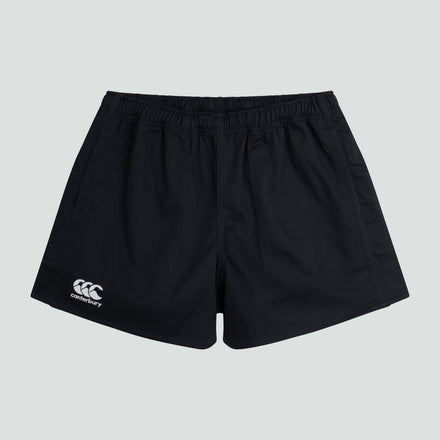 Mens Professional Cotton Short Black