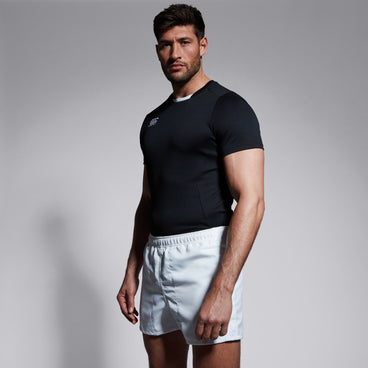 Mens Professional Polyester Short White
