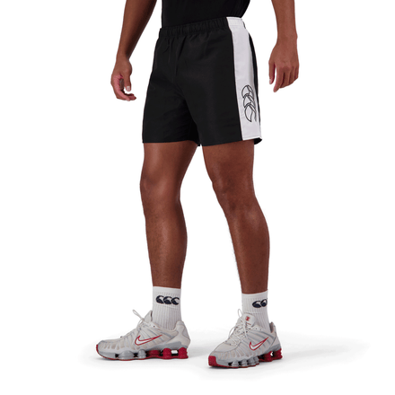 Mens Panelled Tactic Short Black