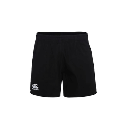 Mens Rugged Drill Short Black