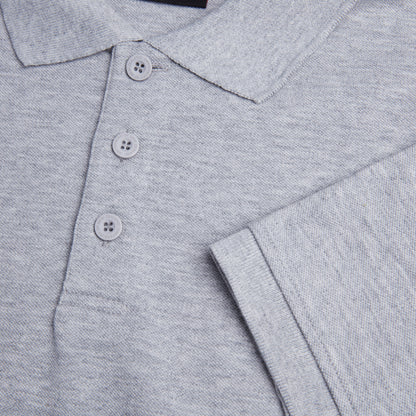 Mens Waimak Polo Shirt Grey