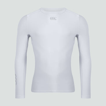 Mens Thermoreg Long Sleeved Top White