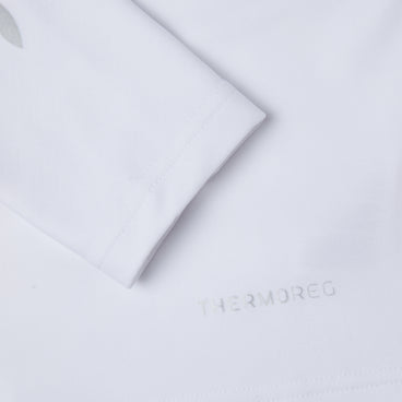 Mens Thermoreg Long Sleeved Top White