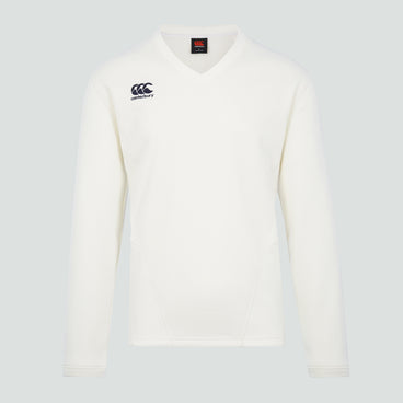 Men's Classic Long Sleeved Reg Cricket Oversh Tee Cream