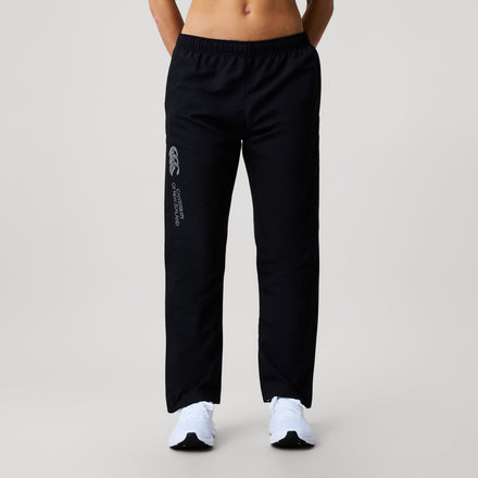 Womens Open Hem Stadium Pants Black