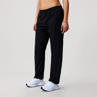 Womens Open Hem Stadium Pants Black