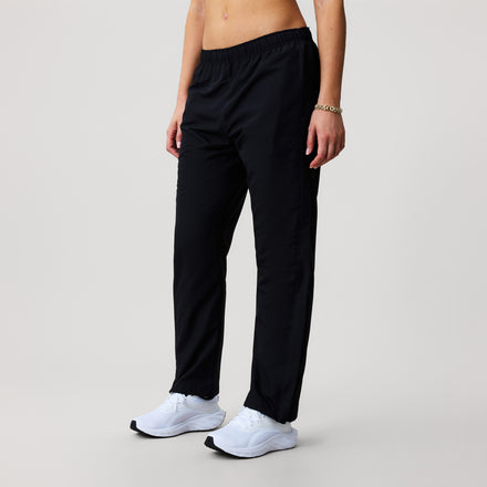Womens Open Hem Stadium Pants Black