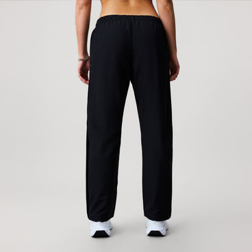 Womens Open Hem Stadium Pants Black