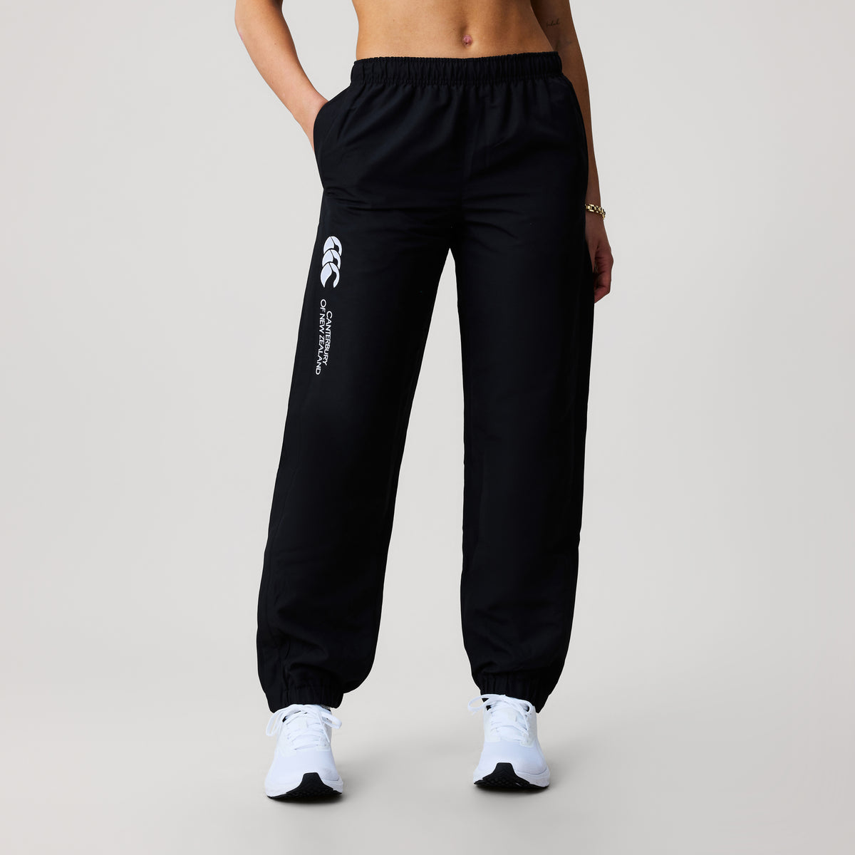 Cuffed Hem Stadium Pant