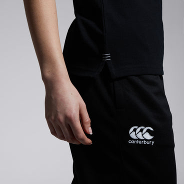 Womens Waimak Polo Shirt Black
