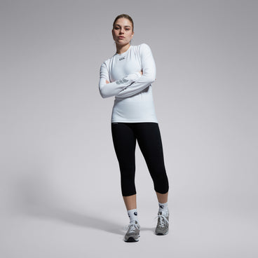 Womens Thermoreg Long Sleeved Top White