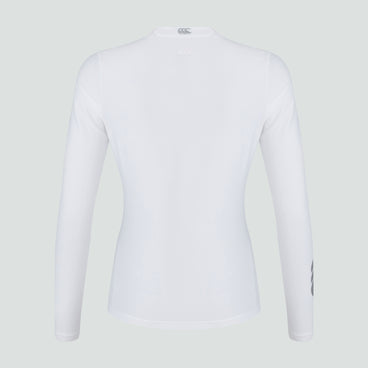 Womens Thermoreg Long Sleeved Top White